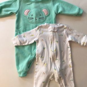 CARTER’S 2 Sleepers 3 month